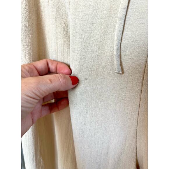 Zara Tan Wide Leg Pull On Trouser - Picture 6 of 7